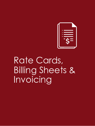 Rate Cards